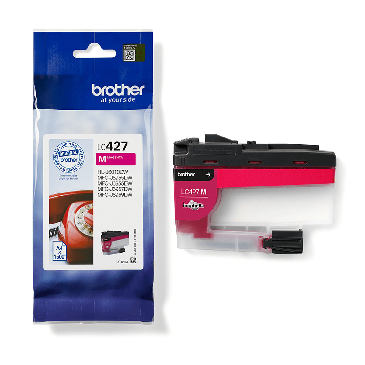 Original Bläckpatron Brother LC427M Magenta